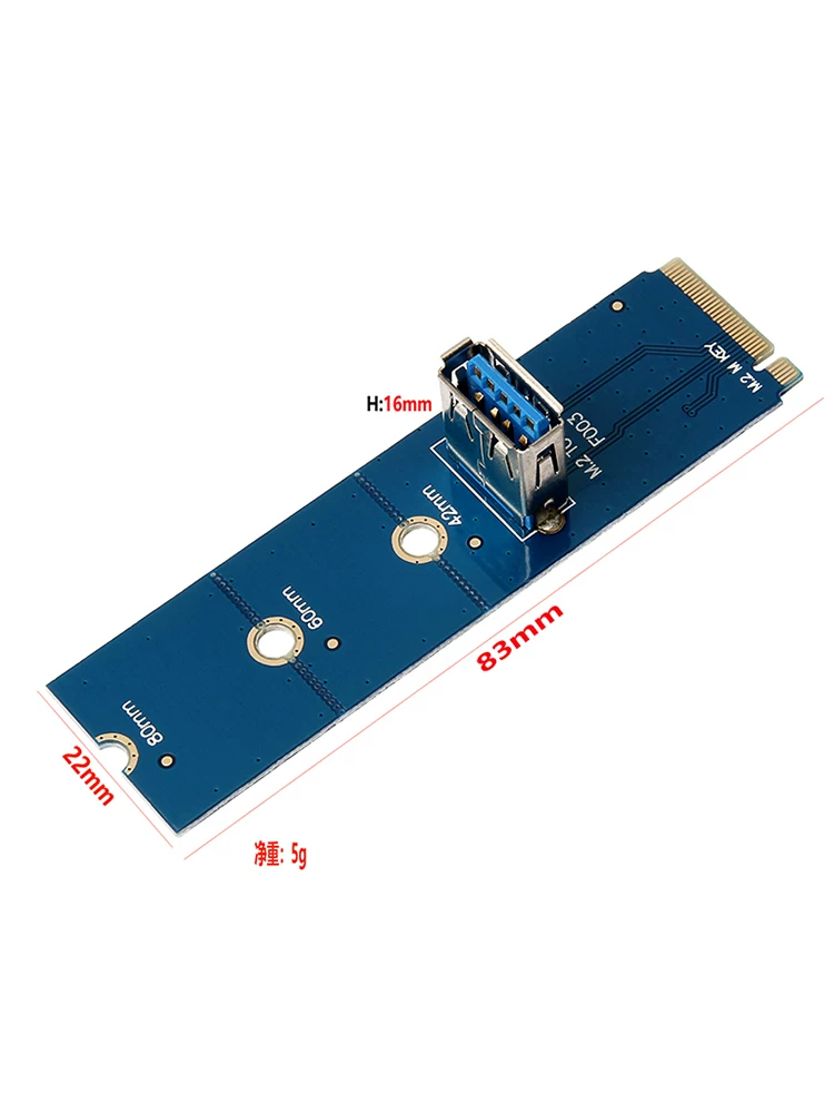 Thẻ chuyển đổi chuyên dụng M.2 sang PCI-E kênh USB3.0 M.2 sang PCIE dành cho card đồ họa