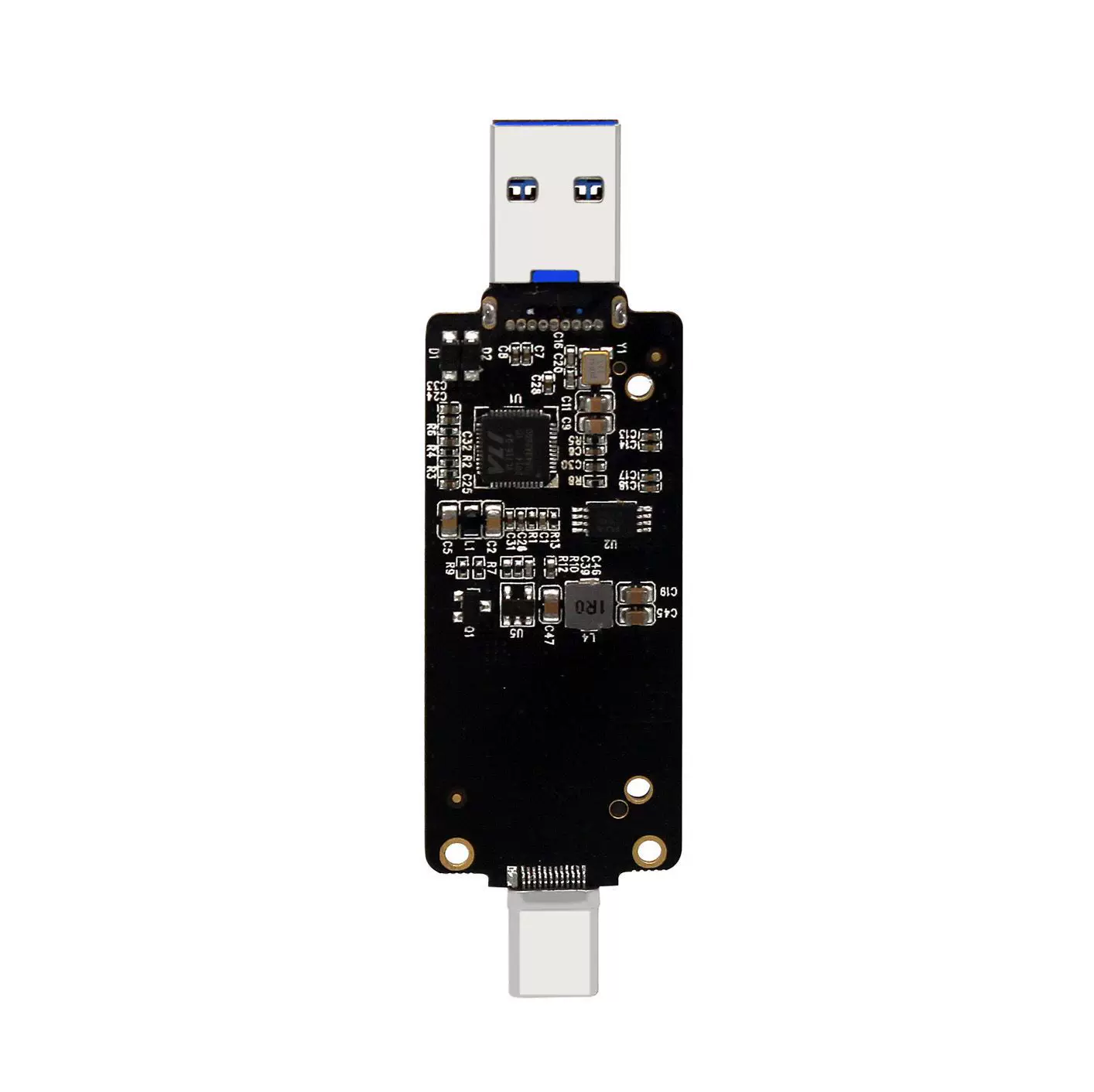 Đầu đọc thẻ CFAST2.0 CFAST sang SATA3.0 thẻ chuyển đổi ổ cứng máy tính để bàn Thẻ CFAST ổ cứng TYPE-C