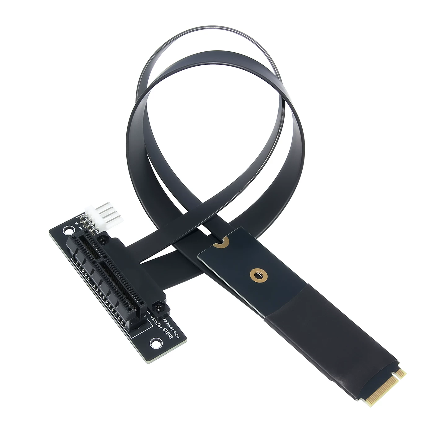 Cáp nối dài M2 sang PCIE Cáp chuyển đổi M.2NVME sang khe cắm PCI-E3.0 X4X16 Bộ chuyển đổi card mạng 10Gbps