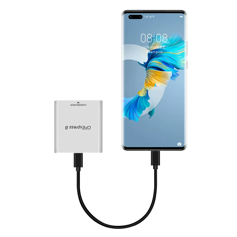 Đầu đọc thẻ CFA Thẻ nhớ CFexpress phù hợp với máy ảnh USB3.1 thẻ Sony Lexar Tianxue CFE B
