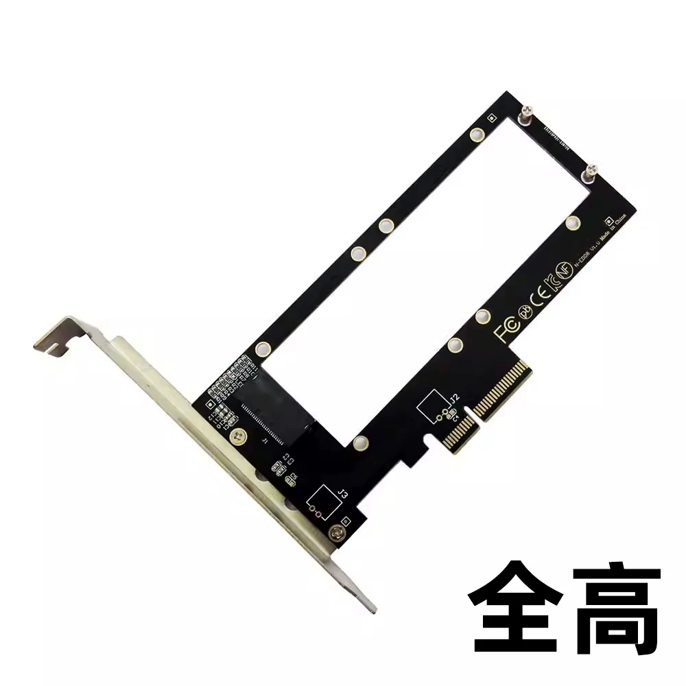 PCIe x4 4.0 sang PM9A3 Optane P5801X EDSFF E1.S SSD sang SFF-8639 U.2