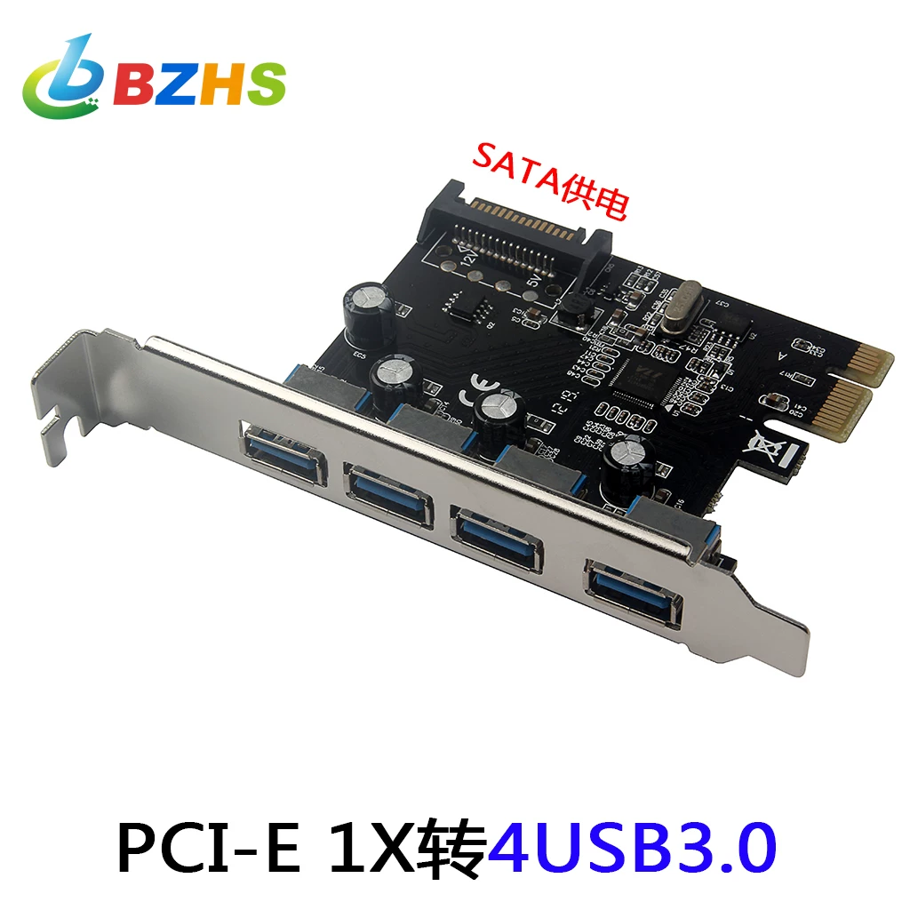 Card mở rộng PCI-E sang USB3.0 4 cổng VIA VL805 Q6 chip pcie usb3.0