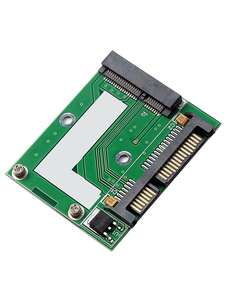 msata sang sata3.0 msats ổ cứng thể rắn SSD sang giao diện nửa chiều cao 2.5inch Thẻ chuyển đổi SATA3.0