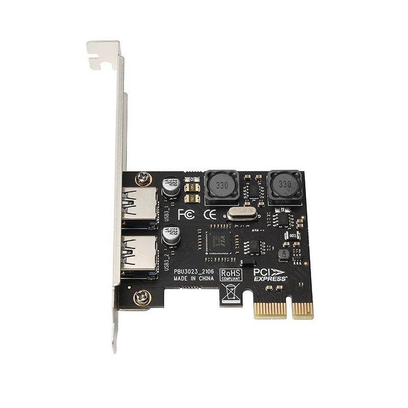 Thẻ mở rộng USB3.0 giao diện PCI-E dành cho máy tính để bàn sang thẻ mở rộng tốc độ cao 0.15kg cổng USB thế hệ thứ ba chip VIA