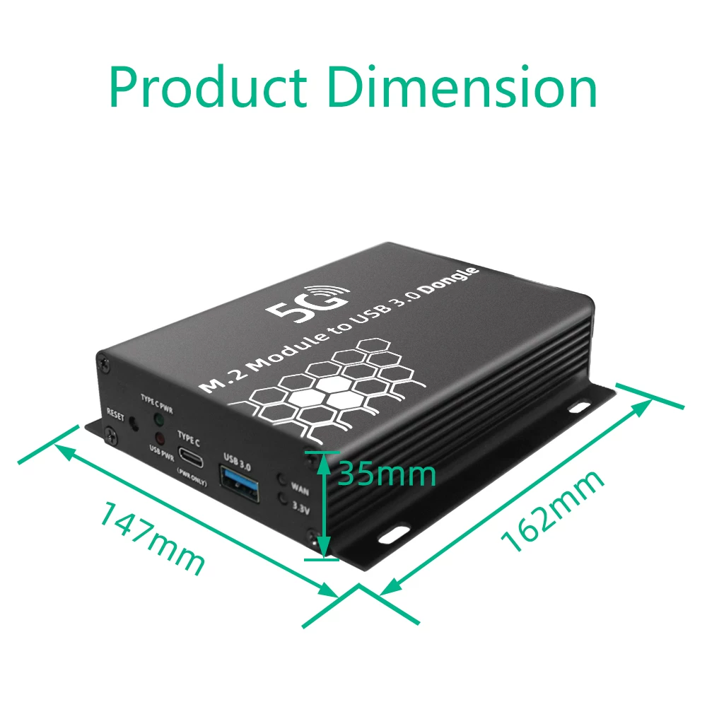 Máy tính công nghiệp M.2 key B mô-đun card mạng không dây giao tiếp 5G sang card chuyển đổi USB3.0 bảng chuyển đổi TYPE-C