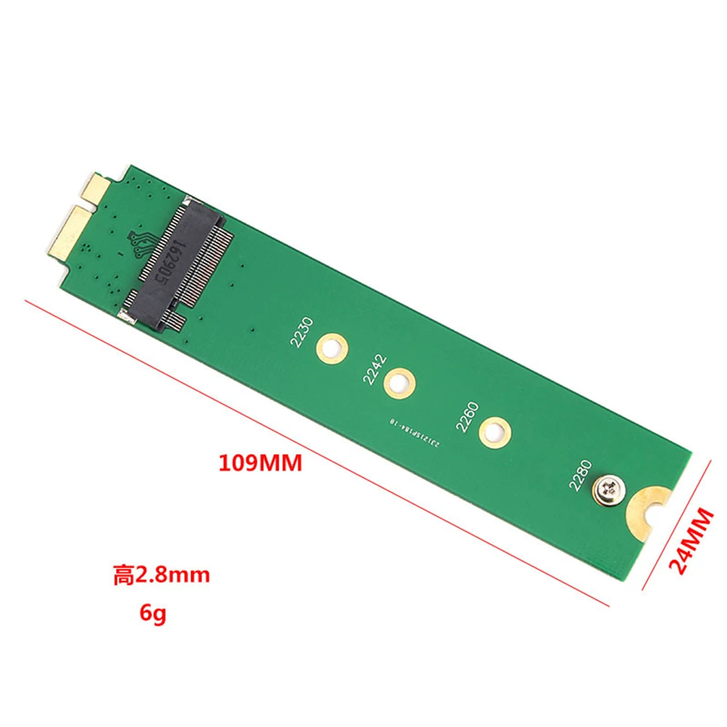 Thích hợp cho chuyển đổi SSD giao thức NGFF SATA phiên bản 2010 2011 Apple AIRA1370 A1369 SSD