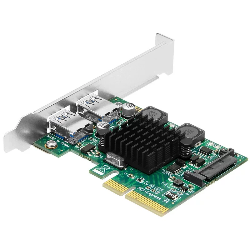 Thẻ mở rộng PCIE x 0.2kg cổng USB3.1 10GB điều khiển nhóm thẻ điều hợp PCI-E tốc độ cao điều khiển nhóm ASM3142