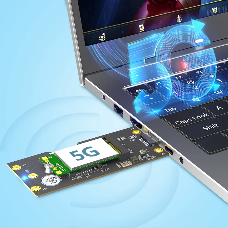 Mô-đun M.2 Key B sang SIM với USB3.0, mô-đun 3G/4G/5G sang USB với thẻ chuyển đổi khe cắm thẻ SIM