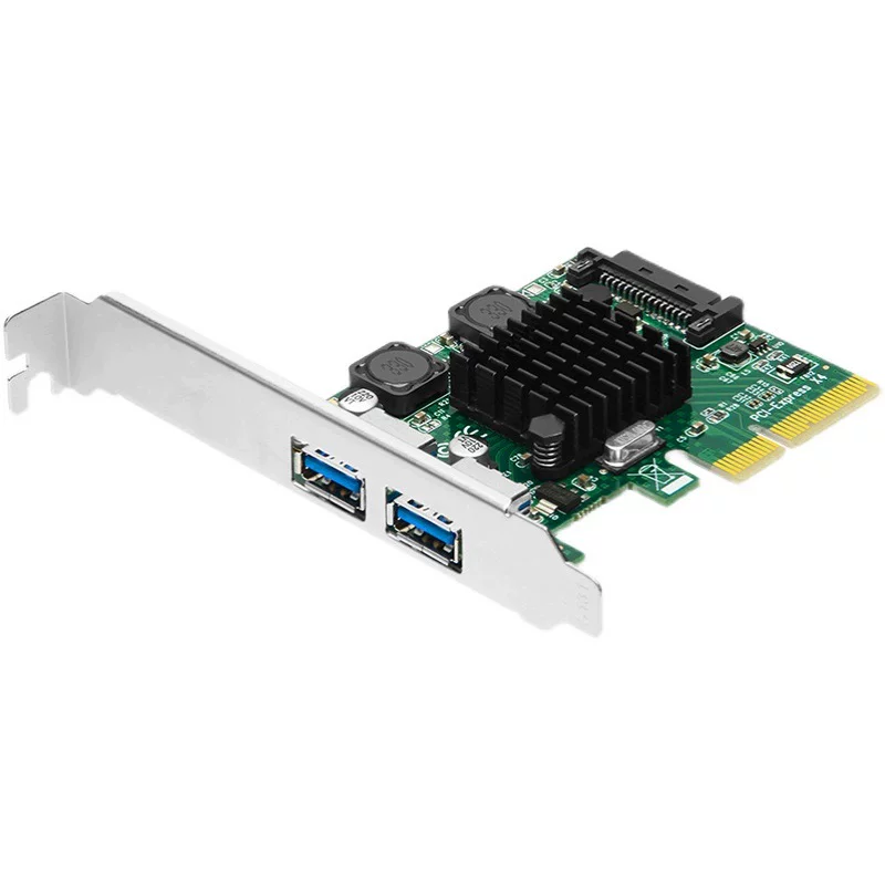 Thẻ mở rộng PCIE x 0.2kg cổng USB3.1 10GB điều khiển nhóm thẻ điều hợp PCI-E tốc độ cao điều khiển nhóm ASM3142