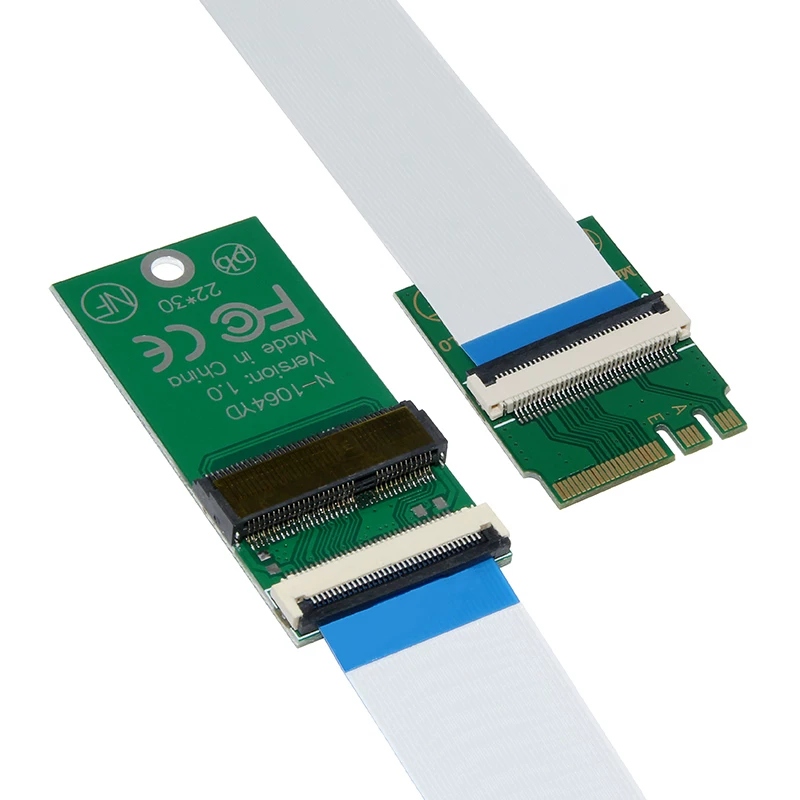 Cáp nối dài card mạng NGFF m.2, giao diện tương thích A+E key, card mạng không dây WIFI cho bo mạch chủ