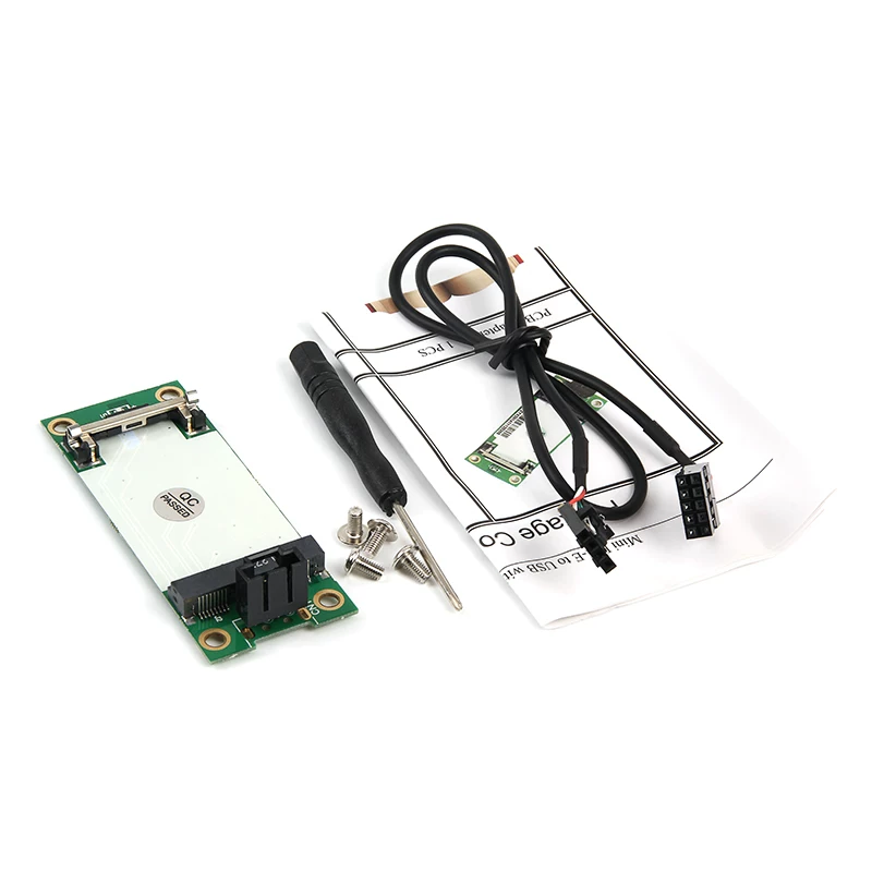 Mini PCI-E sang USB (có khe cắm thẻ SIM) Thẻ chuyển đổi thử nghiệm WWAN Bảng phát triển mô-đun 3G/4G loại dọc