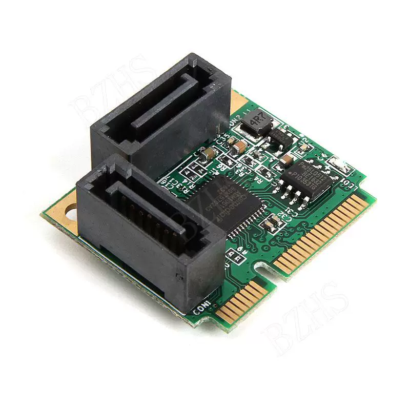 Thẻ mở rộng mini PCI-E sang SATA3 mini pcie 1061 2 cổng mini 1061 sata3
