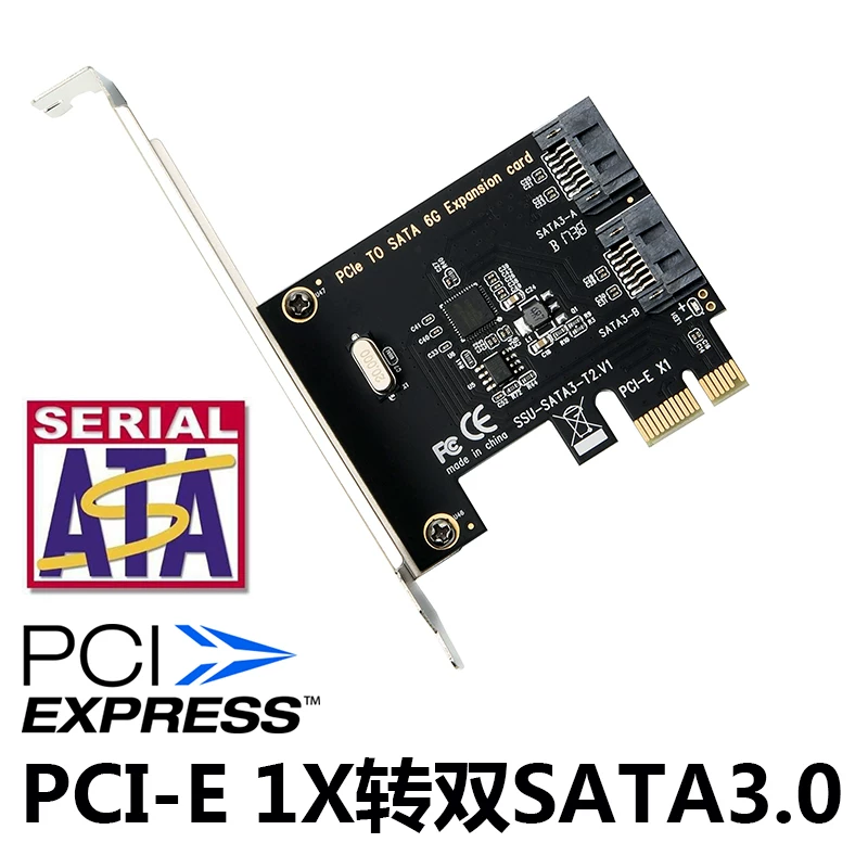 Card mở rộng PCI-e sang SATA3.0 dành cho máy tính để bàn, card chuyển đổi SATA3.0, card mở rộng ổ cứng, giao diện SATA6GB