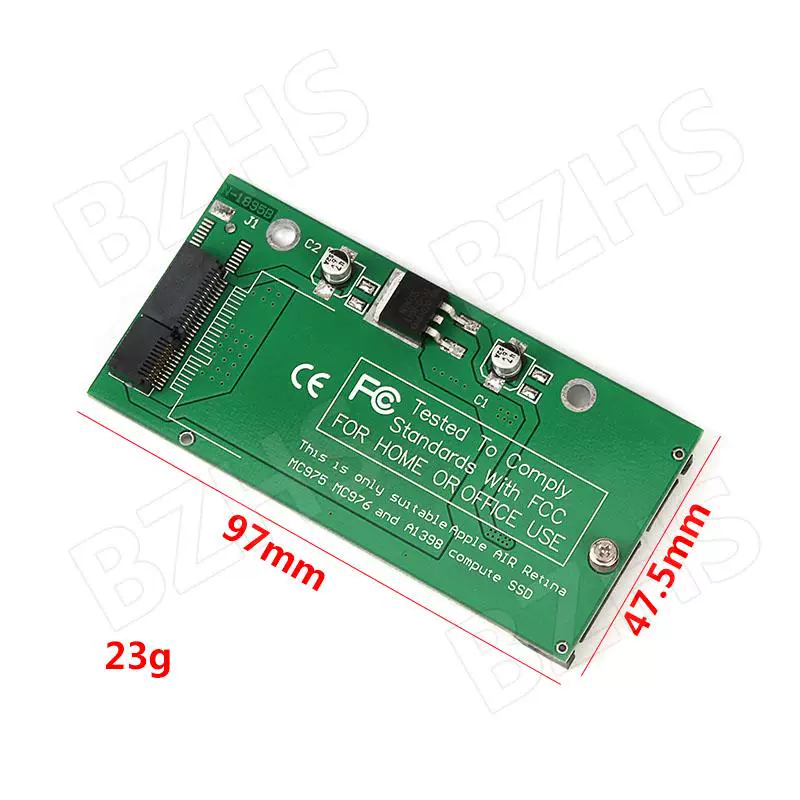 Thích hợp cho Apple 2012 PRO RETINA SSD Bộ chuyển đổi ổ cứng thể rắn sang SATA của Apple Bộ chuyển đổi ổ cứng sang thẻ của Apple