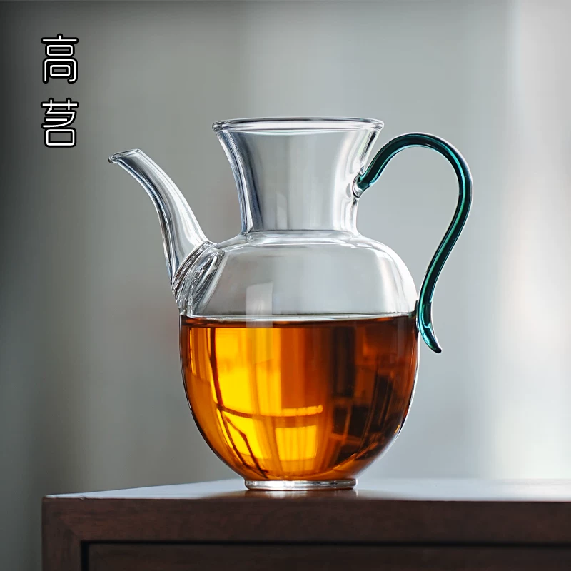 Ấm trà nhỏ Kung Fu, giả cổ phong cách nhà Tống, mẫu mới 2025, tách trà nước, dành cho nữ, dùng cho một người, ấm trà hoa chịu nhiệt cao.