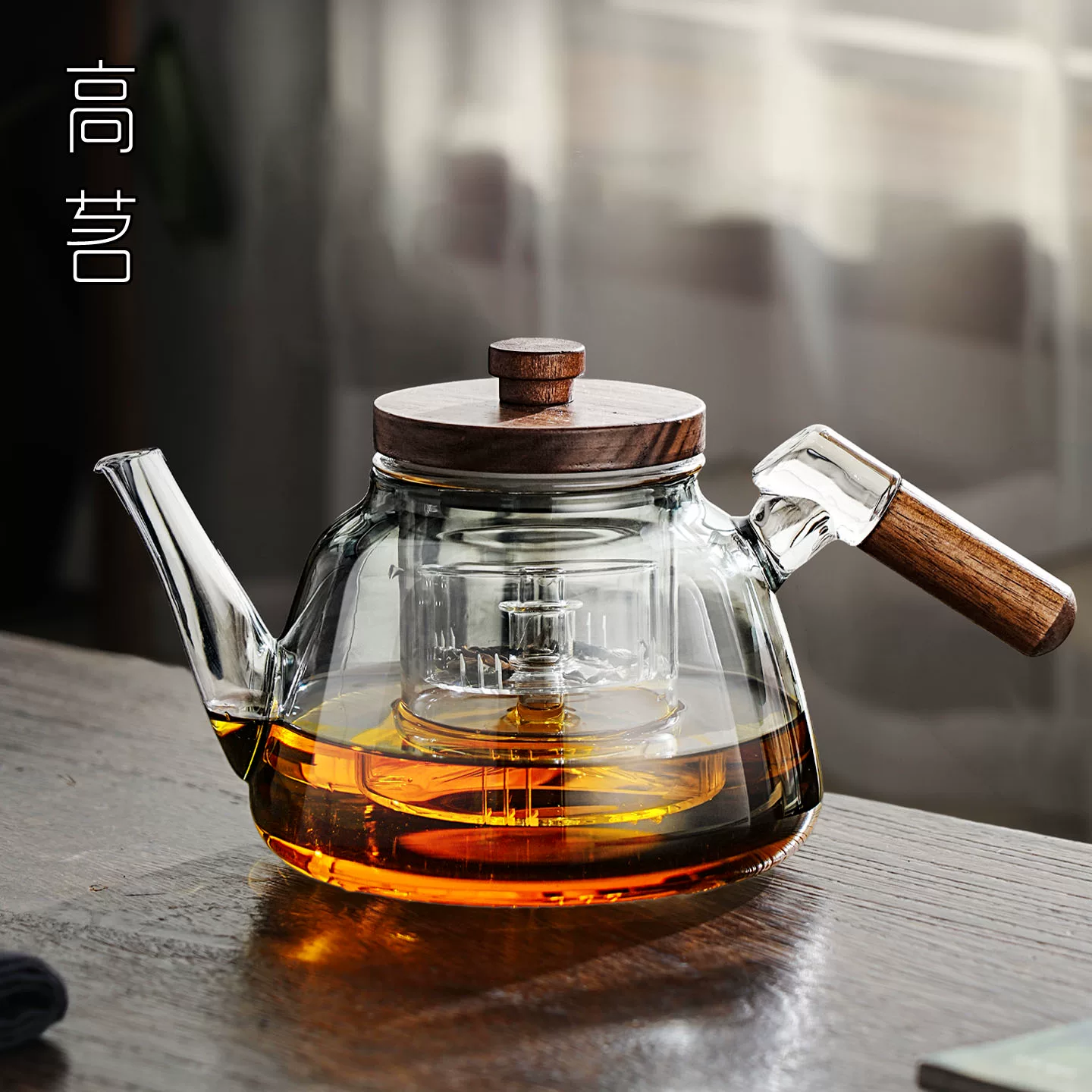 Ấm trà thủy tinh mẫu mới 2025, chịu nhiệt cao, tích hợp chức năng xông hơi và đun sôi, bếp điện pha trà, bếp điện gốm sứ đặc biệt