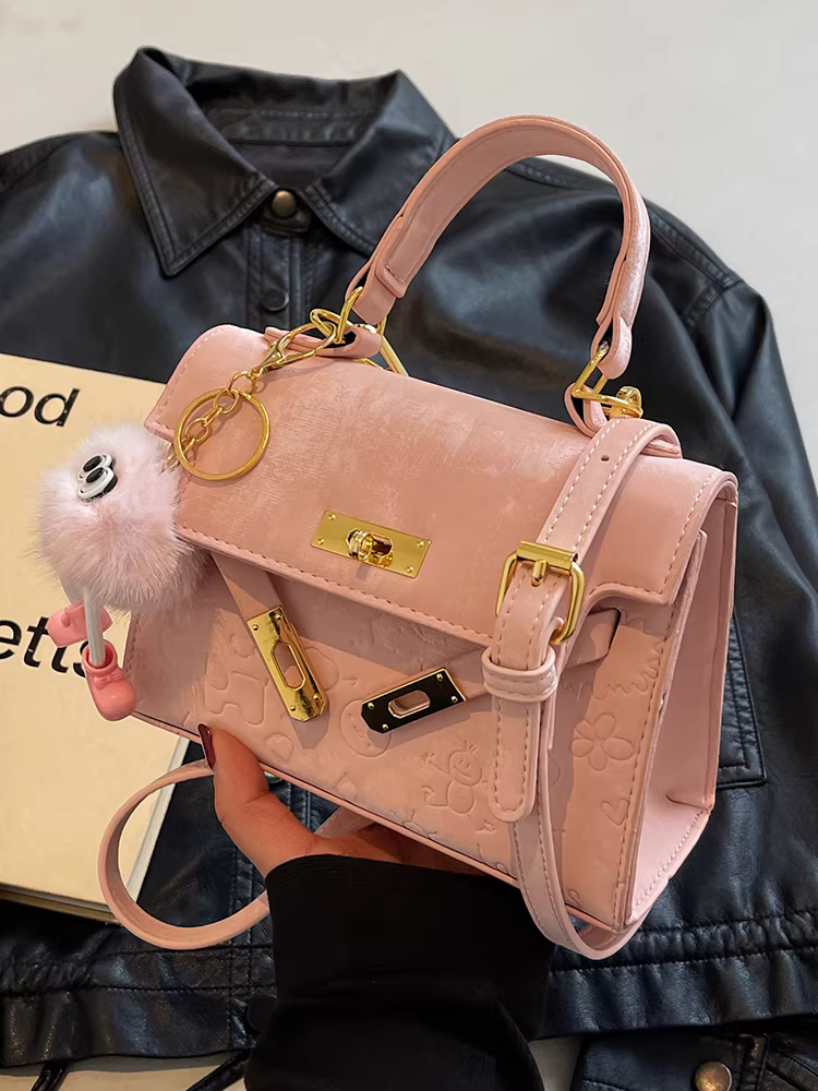 Túi xách nữ 2025 kiểu dáng mới thời thượng cao cấp đa năng đeo vai chéo thiết kế độc đáo túi Kelly