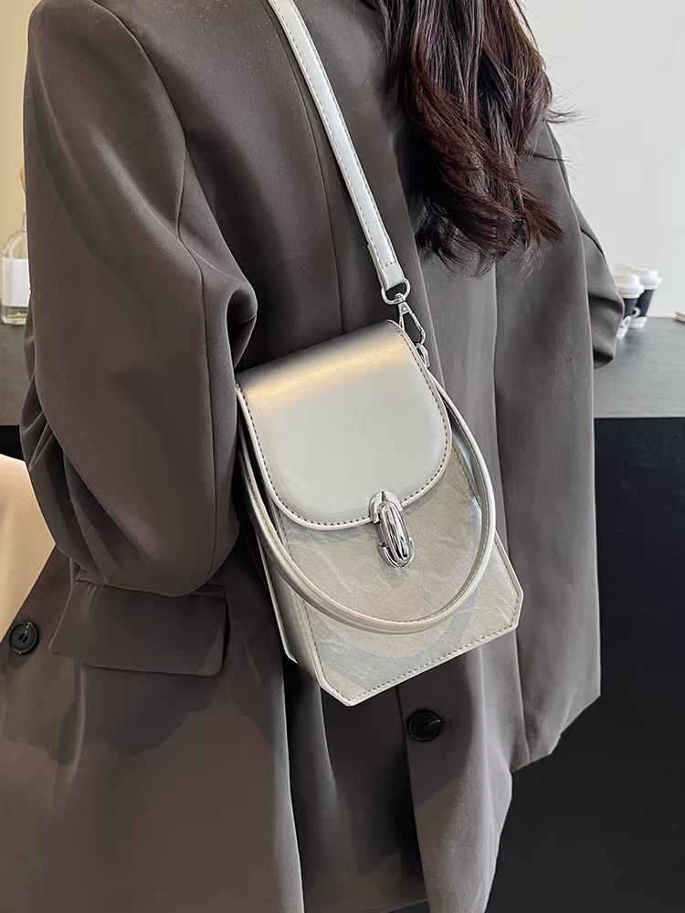 Túi đeo chéo điện thoại nữ xuân hè 2025, túi mini cao cấp, thiết kế thời trang, túi vuông nhỏ