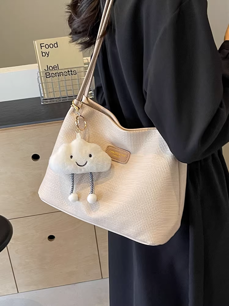 Túi đeo vai/nách thời trang Hàn Quốc siêu hot, đa năng, phong cách thường ngày dành cho nữ, mẫu mới thu đông 2025, túi bucket độc đáo