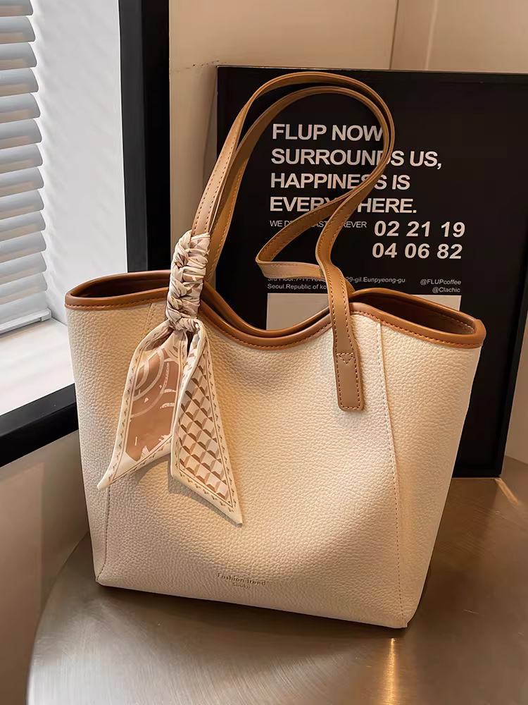 Túi đeo chéo nữ phong cách retro, dung tích lớn, mẫu mới 2025, đa năng, thích hợp cho mùa thu đông, đi làm và phối đồ công sở.