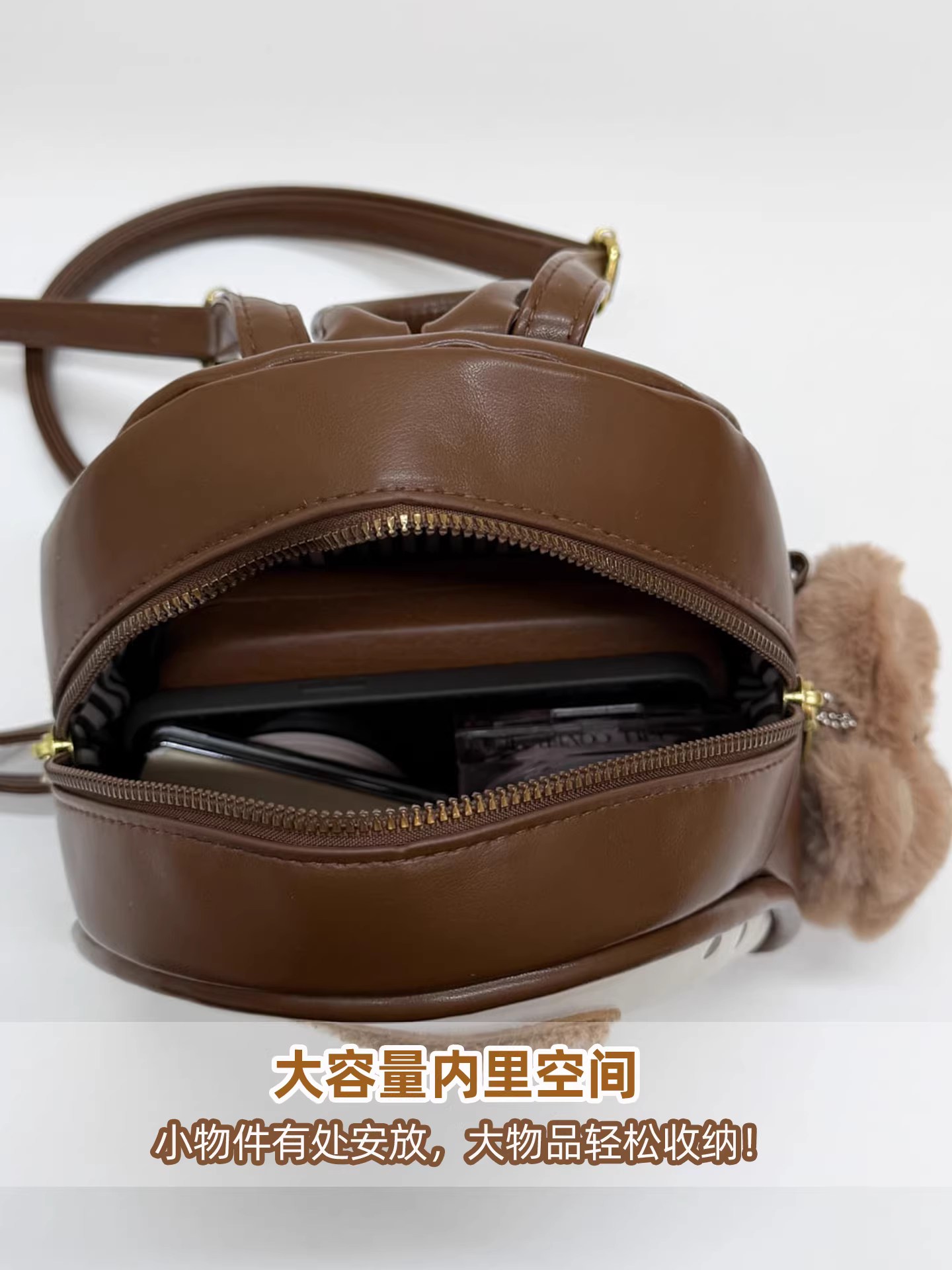 Ba lô chấm bi dành cho nữ, thiết kế độc đáo thời trang, cặp đi học dành cho học sinh, phong cách đường phố dễ thương, ba lô du lịch nhẹ