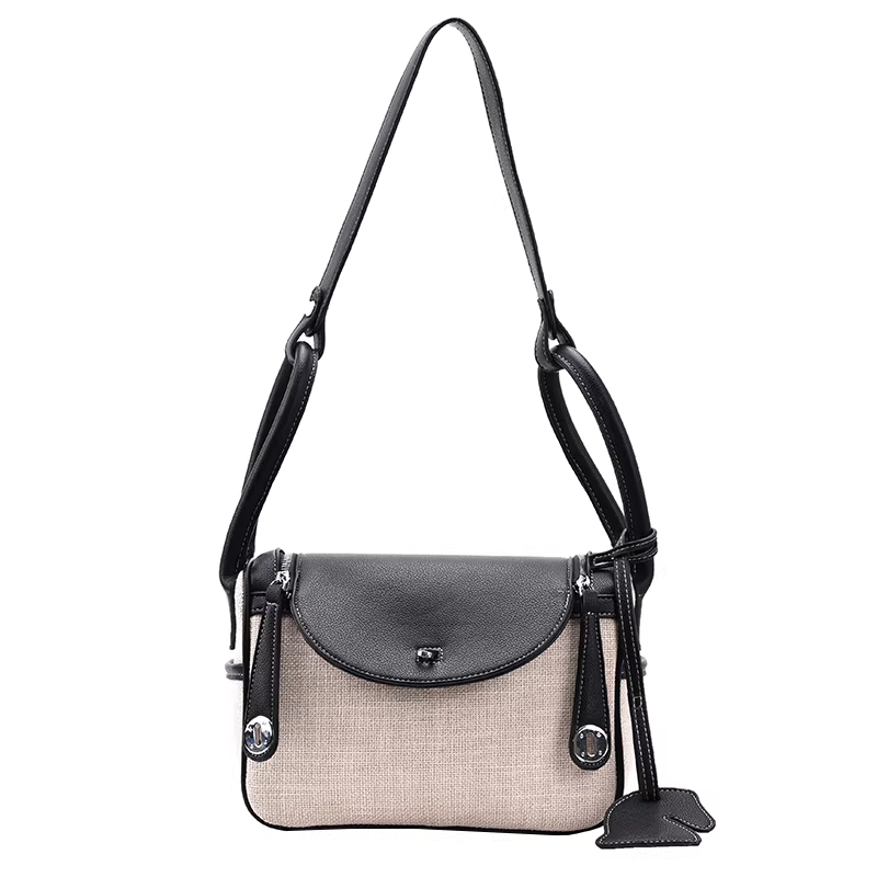 Túi xách nữ cỡ lớn 2025 thời trang xuân hè mới chất liệu canvas đeo vai/nách kiểu Boston túi tote lớn