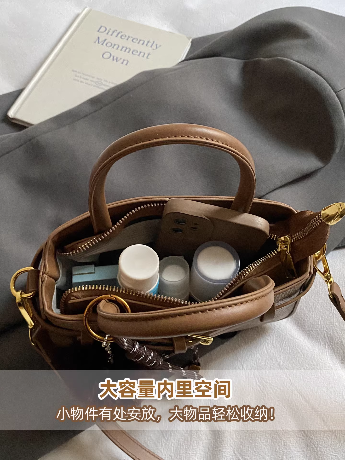 Túi xách nữ cao cấp, phong cách retro thu đông 2025, mẫu mới siêu hot, túi đeo chéo/vách, túi bucket bán chạy