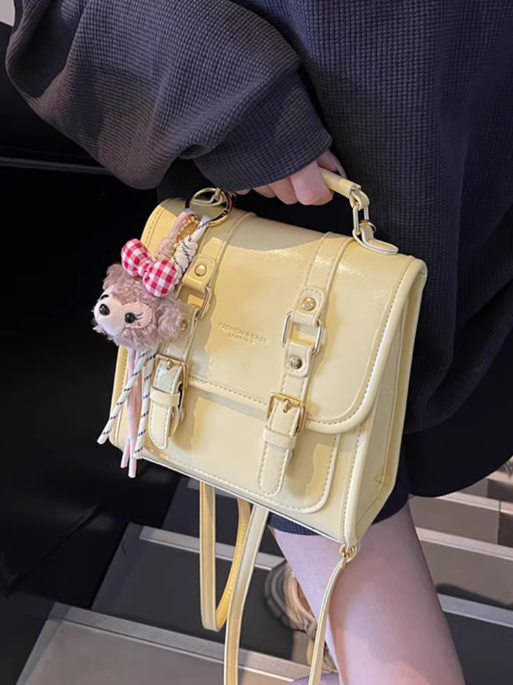 Ba lô phong cách Nhật Bản dành cho nữ, thiết kế mới lạ cá tính 2025, phiên bản Hàn Quốc, phong cách ins, cặp đi học, ba lô du lịch