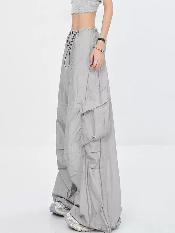 KEN STUDIO phong cách mùa hè mới quần khiêu vũ nhạc jazz hot girl quần lính dù quần cargo nhanh khô