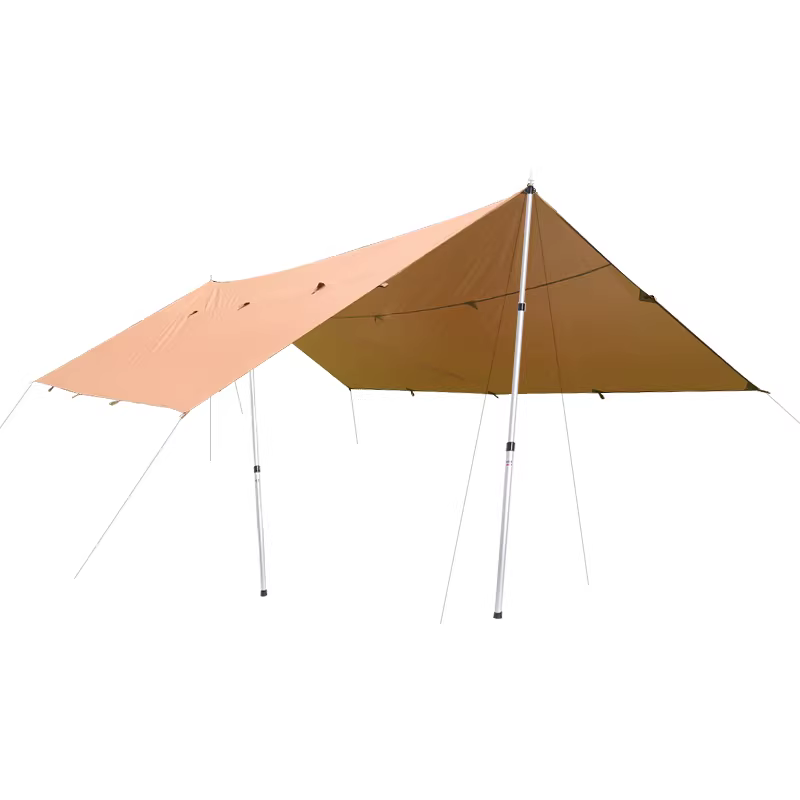 Lều tán ngoài trời cực lớn, chống mưa, chống nắng, phủ bạc, chống tia cực tím, cắm trại dã ngoại, tấm che nắng di động siêu nhẹ