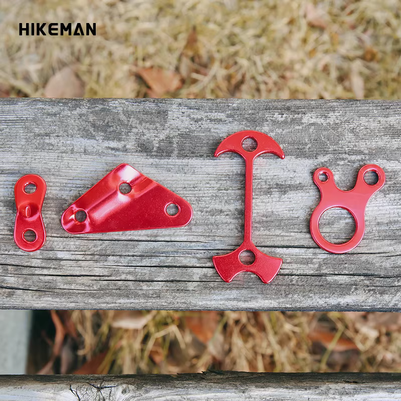 Khóa điều chỉnh dây chống gió cho lều, hợp kim nhôm, dây rút điều chỉnh mái che, bộ dây buộc ngoài trời cắm trại, khóa chống trượt, bộ 40 món