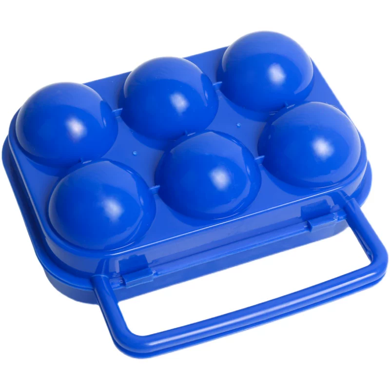 Hộp đựng trứng di động ngoài trời, khay đựng trứng cắm trại di động 12 ngăn, chống va đập, hộp đựng đồ ăn dã ngoại, hộp nhựa bảo quản