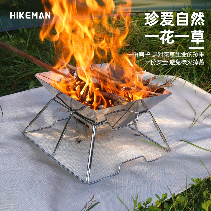 Thảm chống cháy cắm trại ngoài trời, thảm cách nhiệt nướng thịt dã ngoại, chăn chữa cháy chịu nhiệt độ cao bằng sợi nano, vải chống cháy