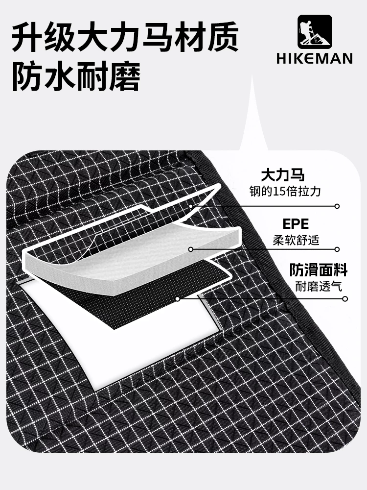 Đệm chống nước có thể gập lại ngoài trời, dày và chống mài mòn, thảm chống ẩm để đi bộ đường dài và leo núi, đệm nhỏ nhẹ và di động.