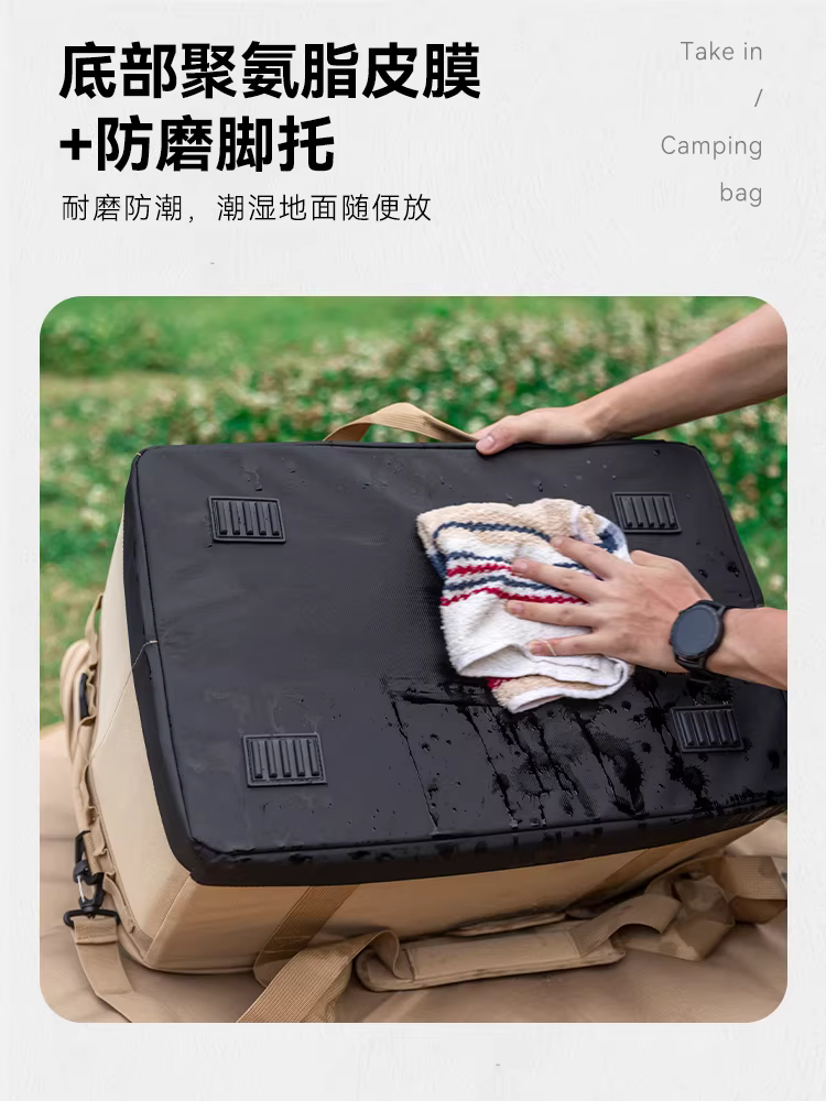 Túi đựng đồ cắm trại ngoài trời HIKEMAN, dung tích lớn, hộp đựng đồ dùng nhà bếp, bếp, có thể gấp gọn, túi đựng đồ linh tinh