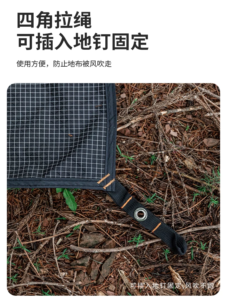 Vải lót đáy lều ngoài trời, thảm dã ngoại Dacron dày, chống mài mòn, chống thấm nước, thảm trải đất khi cắm trại, thảm chống ẩm.