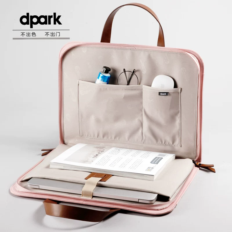Thích hợp cho Apple, Dell, Xiaomi, Huawei, túi đựng laptop đeo vai đơn dành cho nữ, túi xách macbook 13.3inch pro14air 15.4inch
