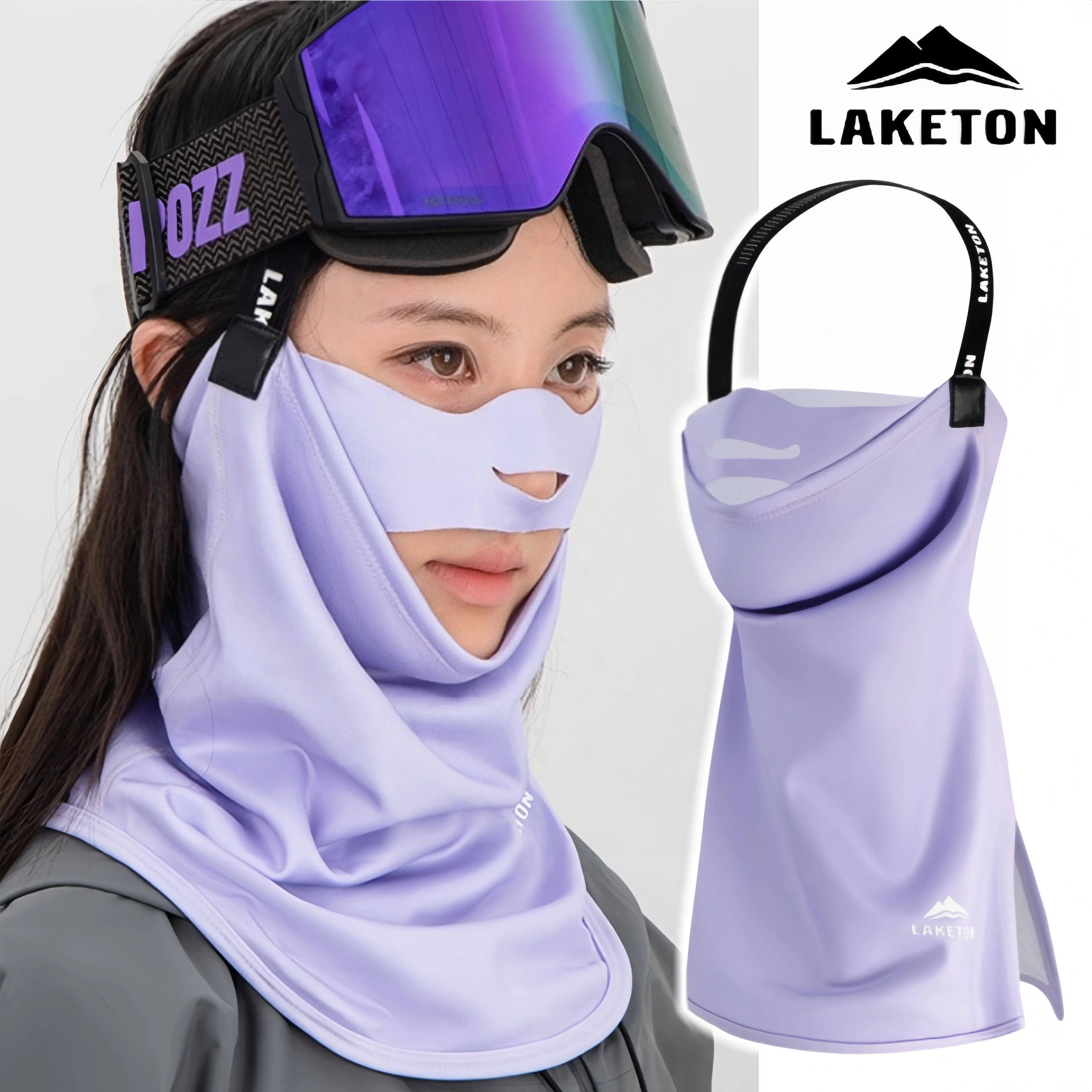Khẩu trang trượt tuyết dành cho nữ, mũ đội đầu mùa đông, chống gió, chống lạnh, ấm áp, khẩu trang trượt tuyết ngoài trời chuyên nghiệp dành cho nam và nữ