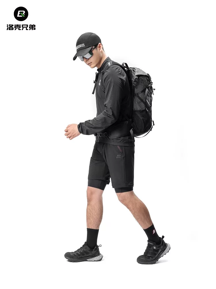 Áo khoác gió đi xe đạp Rock Brothers chống gió áo khoác đi xe đạp đường trường dài tay thoáng khí cho nam mùa xuân hè