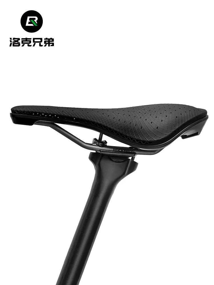 Yên xe đạp in 3D của Rock Brothers dành cho xe đạp leo núi và xe đạp đường trường, đệm ngồi đua xe rỗng, thoải mái