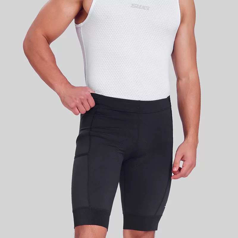 SWG Mingsheng quần short đi xe đạp nhanh khô thoáng khí quần short thoáng mát mùa hè năm điểm xe đạp đường núi xe đạp nam