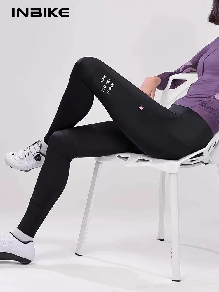 Quần đạp xe bib INBIKE hai đường may, mùa hè, dành cho xe đạp đường trường