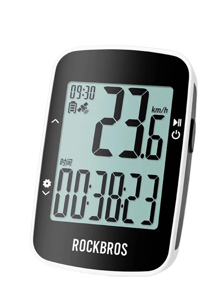 Máy tính xe đạp Rock Brothers GPS không dây thông minh đường núi Bluetooth có đèn nền đo tốc độ đi xe đạp
