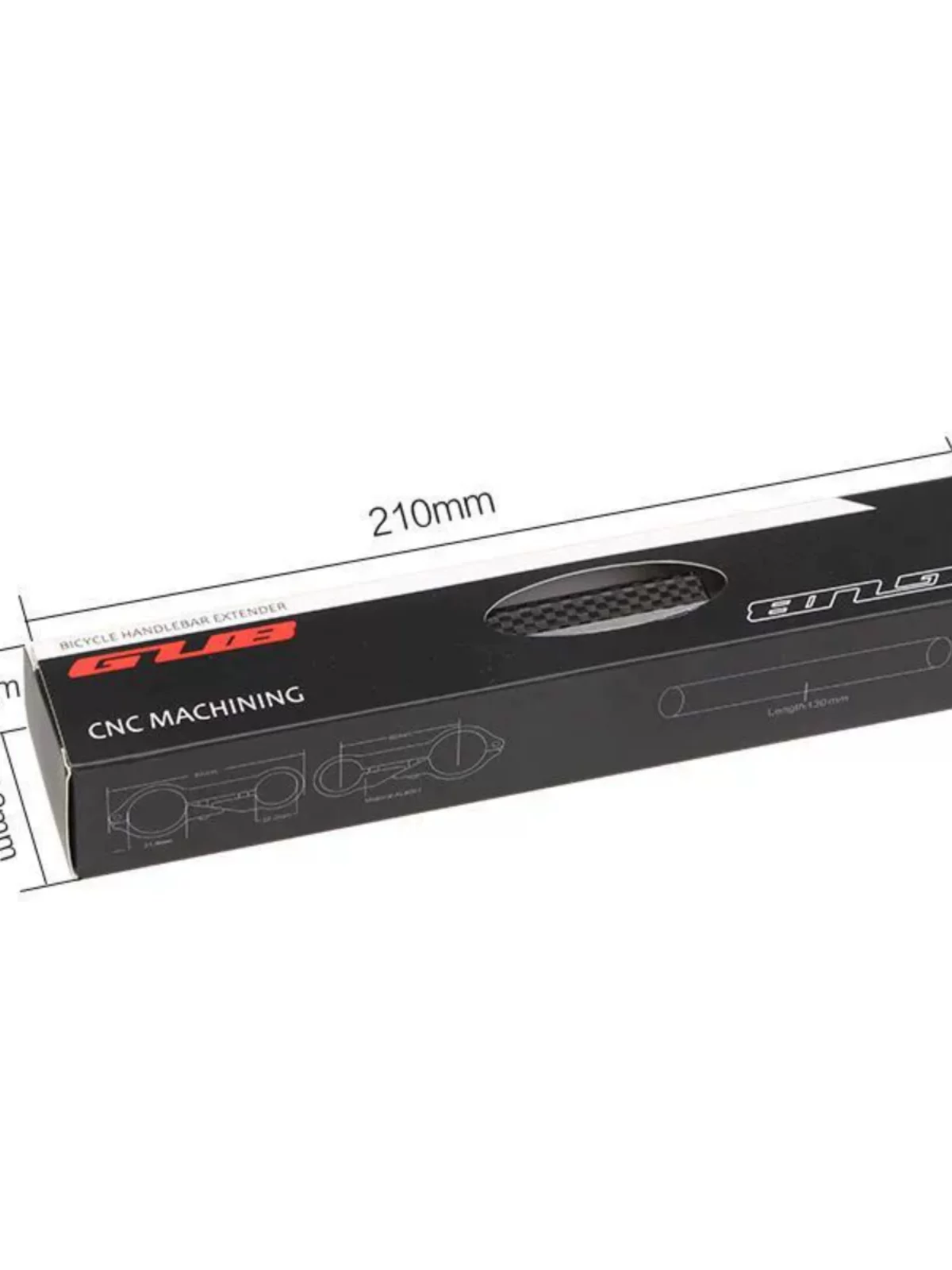 Giá đỡ tay lái mở rộng bằng sợi carbon GUB dành cho xe đạp leo núi, giá đỡ mở rộng tay lái xe đạp để gắn máy tính, đèn và giá đỡ điện thoại