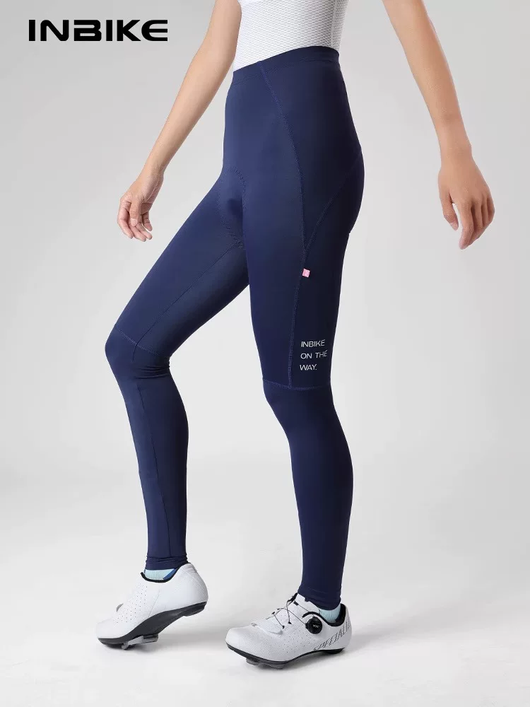 Quần đạp xe đường trường INBIKE mùa hè xuân thu dành cho nữ, quần xe đạp leo núi, thiết bị đạp xe