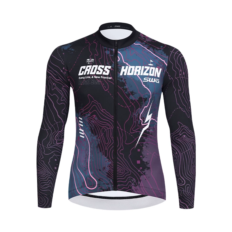 Bộ quần áo đạp xe giữ ấm SWG Mingsheng mùa thu đông, giữ ấm 5-15 độ, dành cho nam và nữ, kèm đệm yên xe hai mũi tên.