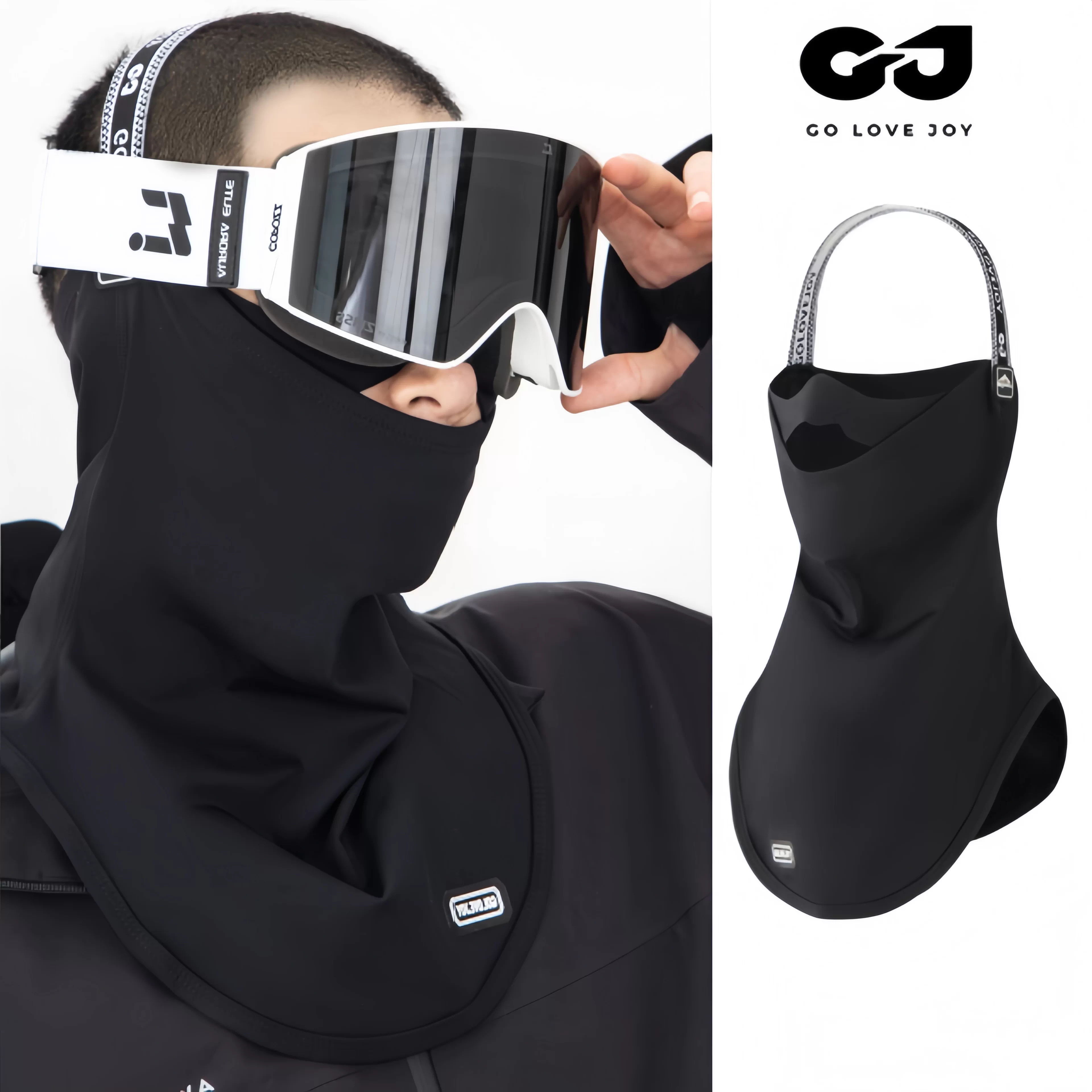 Mặt nạ trượt tuyết golovejoy bảo vệ mặt dành cho nữ mùa đông chống gió và giữ ấm kiểu băng đô chống lạnh mặt nạ trượt tuyết dành cho nam