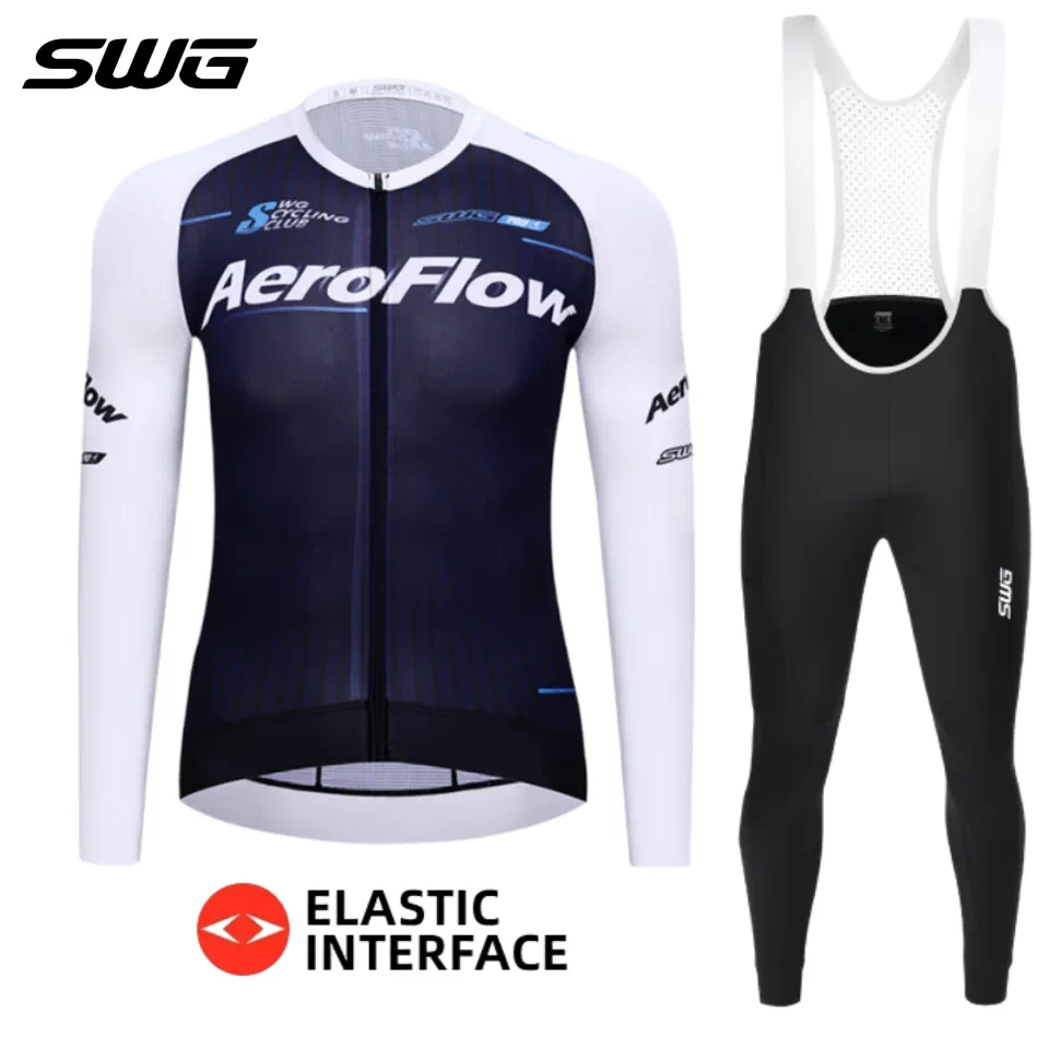 Áo thể thao đạp xe ngoài trời mới của SWG Mingsheng dành cho nam, xe đạp đường núi mùa xuân và mùa hè thoáng khí dài tay