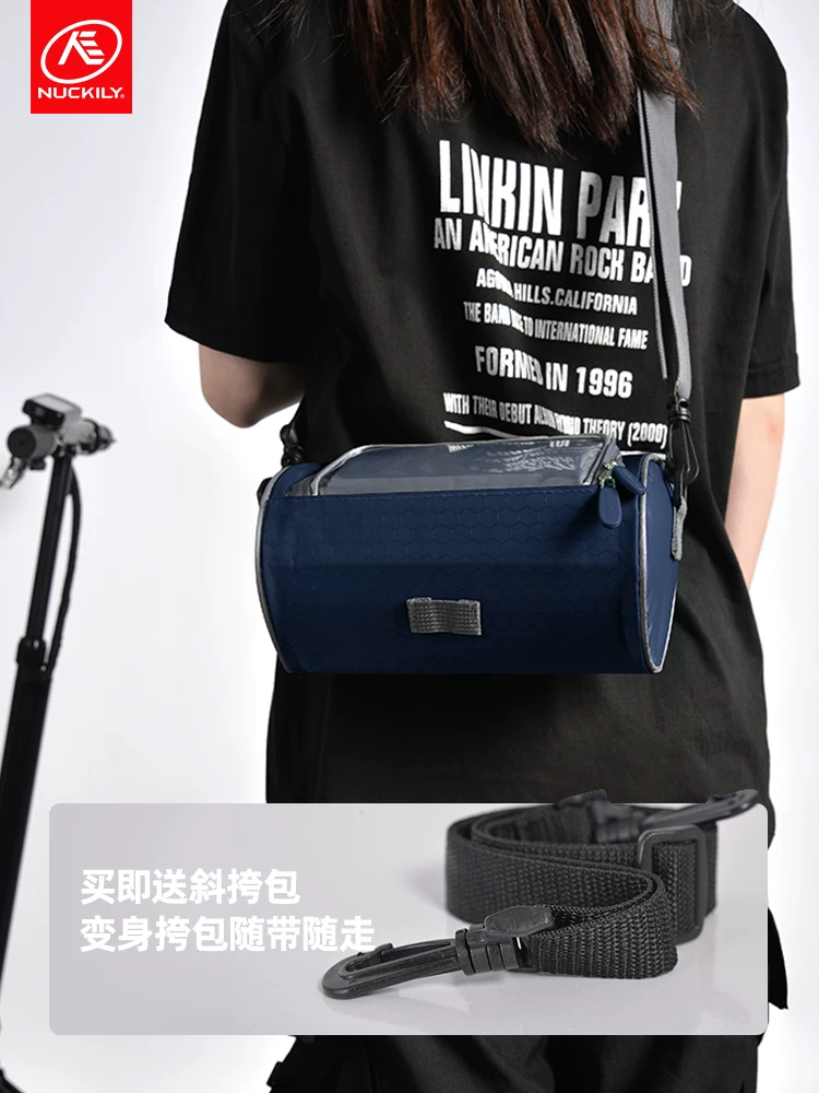 Túi khung xe đạp phía trước, túi ghi đông xe đạp điện, túi ghi đông, túi treo phía trước chống nước, túi xe đạp xe máy