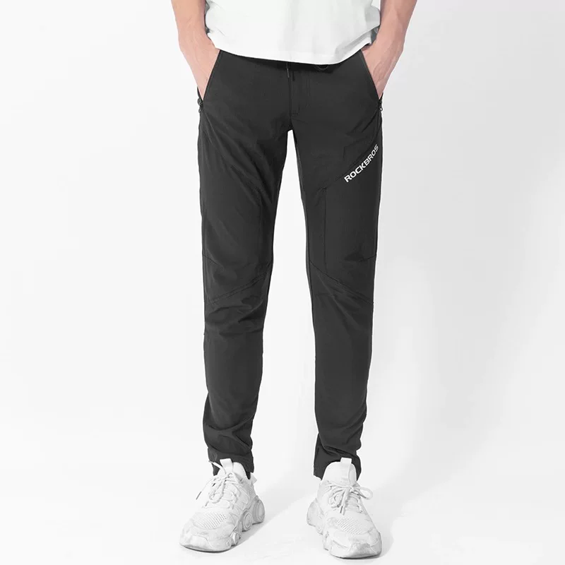 Quần đi xe đạp Rock Brothers chạy bộ thể dục thể thao quần dài unisex ngoài trời chống nắng nhanh khô thoáng khí trang bị mùa xuân và mùa hè